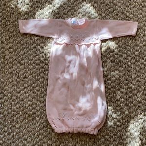 Cucile Newborn knit gown with Tags.